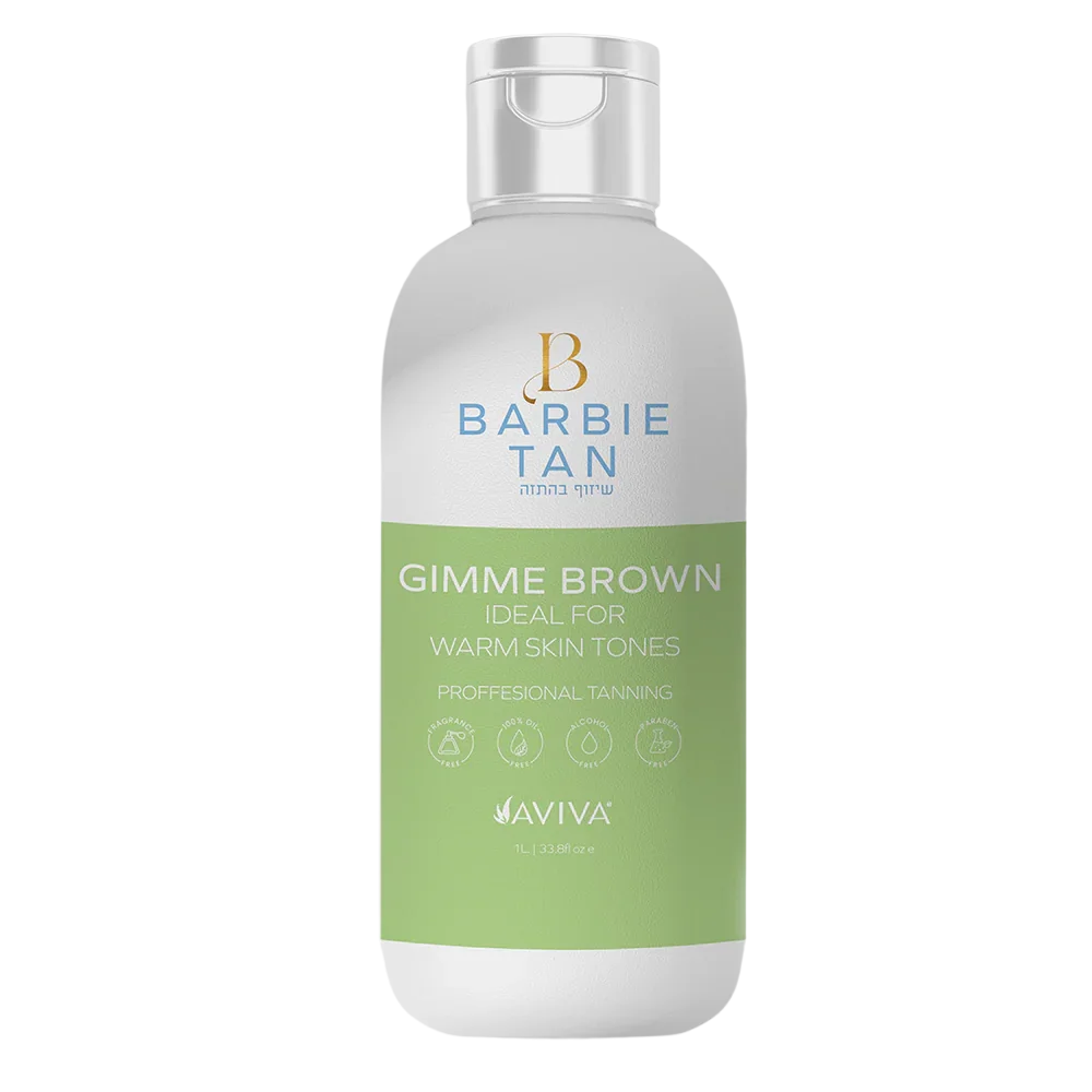 שיזוף בהתזה בגוון ג'ימי בראון- GIMME BROWN - Barbietan, יופילי