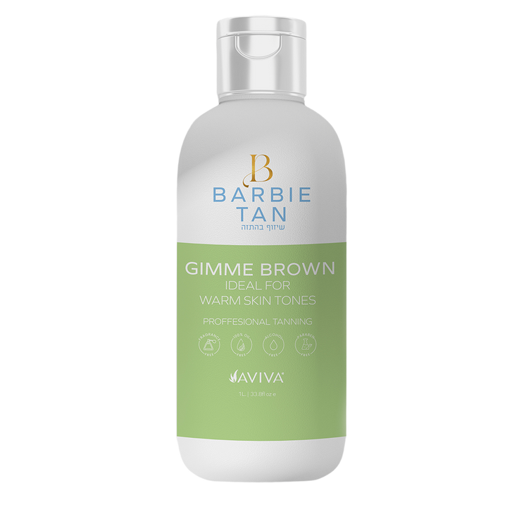 שיזוף בהתזה בגוון ג'ימי בראון- GIMME BROWN - Barbietan