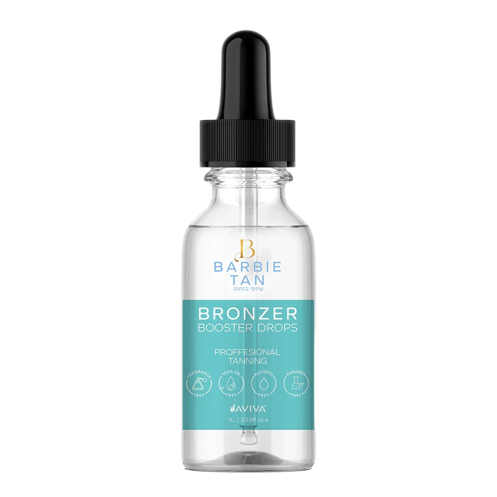 BRONZER BOOSTER DROPS – טיפות משזפות להגברת שיזוף בהתזה - Barbietan, יופילי