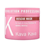 מסכת Rescue אינטנסיבית לשיער מתולתל 550 מ״ל | Kava Kava – תמונת אריזת המוצר