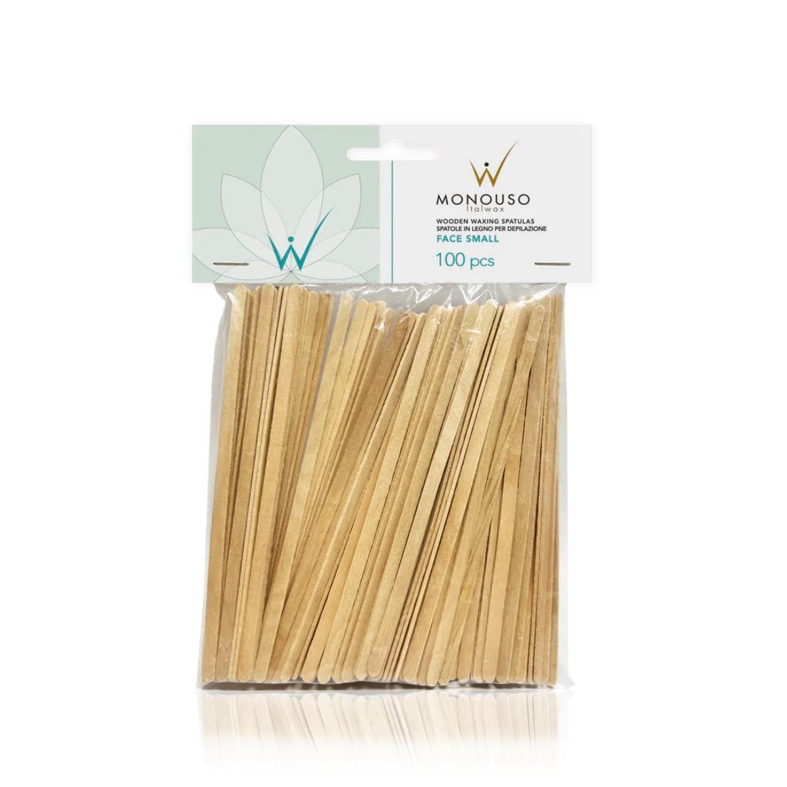 ItalWax מארז 100 יח שפדל צר מאוד וארוך
