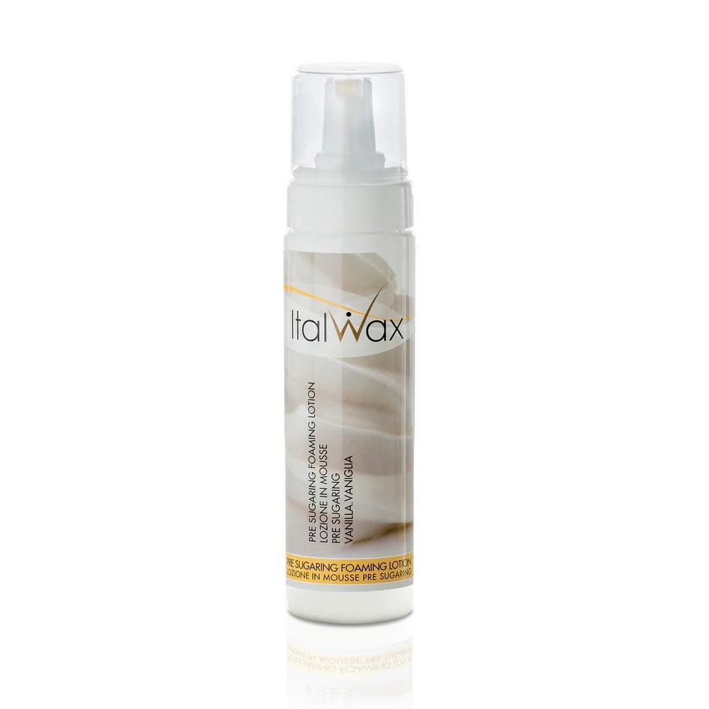 ItalWax מוס וניל להכנת העור לפני הליך שעווה |  200 מ״ל