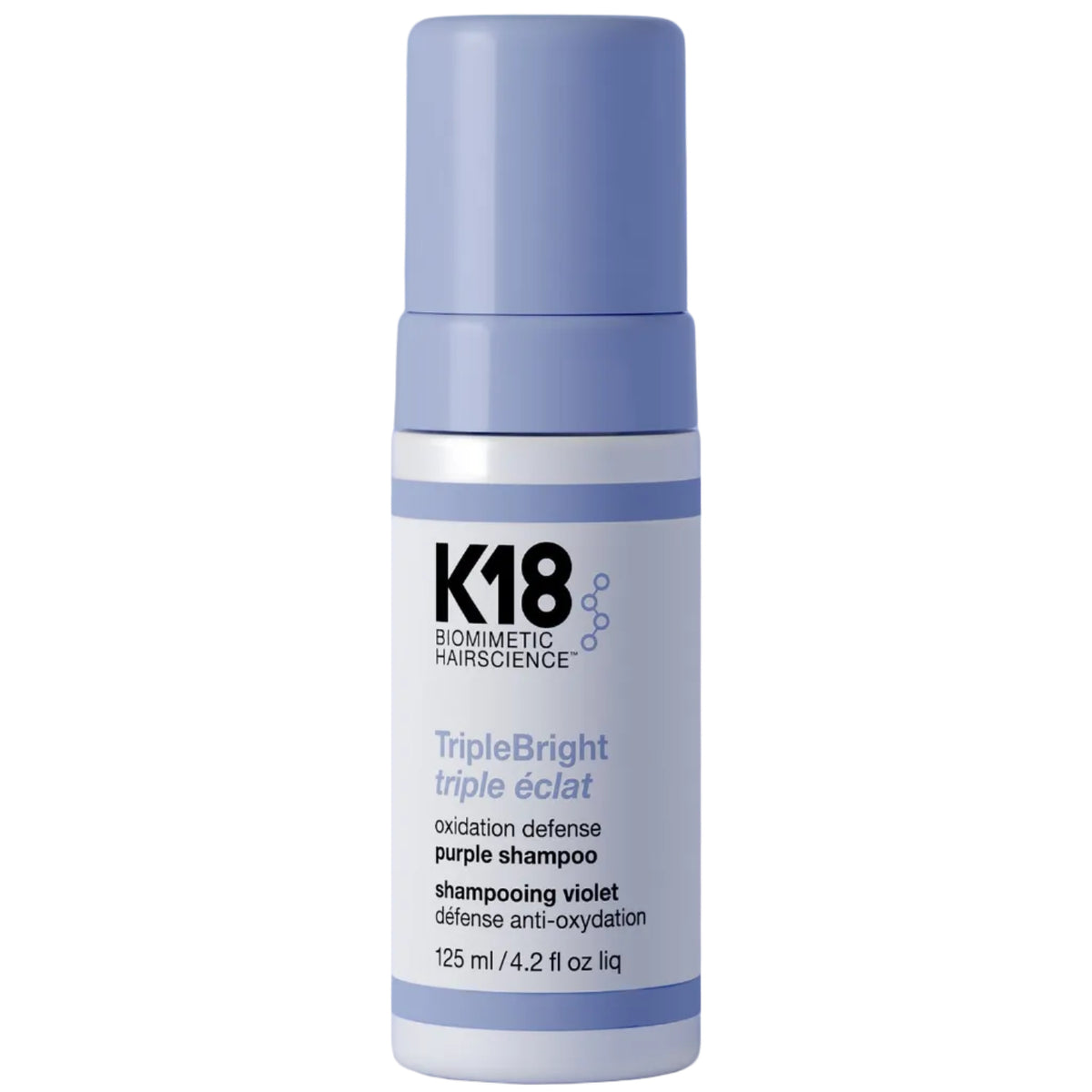 K18 TripleBright שמפו סגול 125 מ״ל