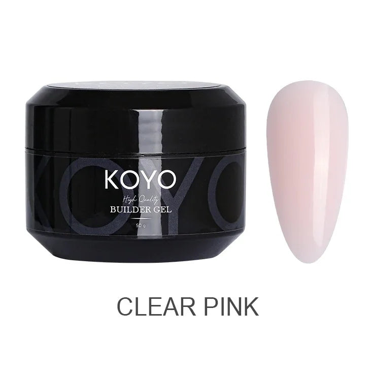 ג׳ל בנייה Clear Pink, 50 מ״ל | KOYO