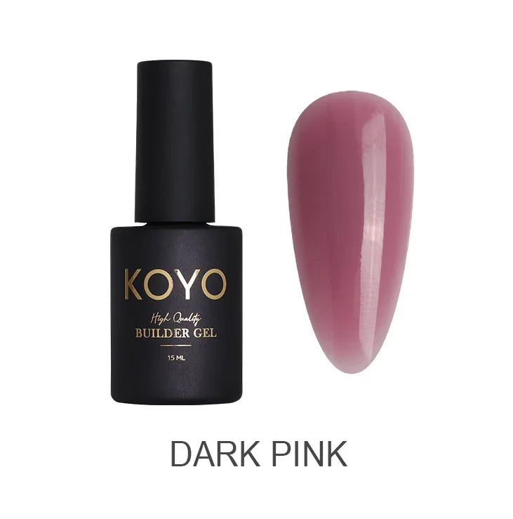 ג׳ל בנייה Dark Pink, 15 מ״ל | KOYO