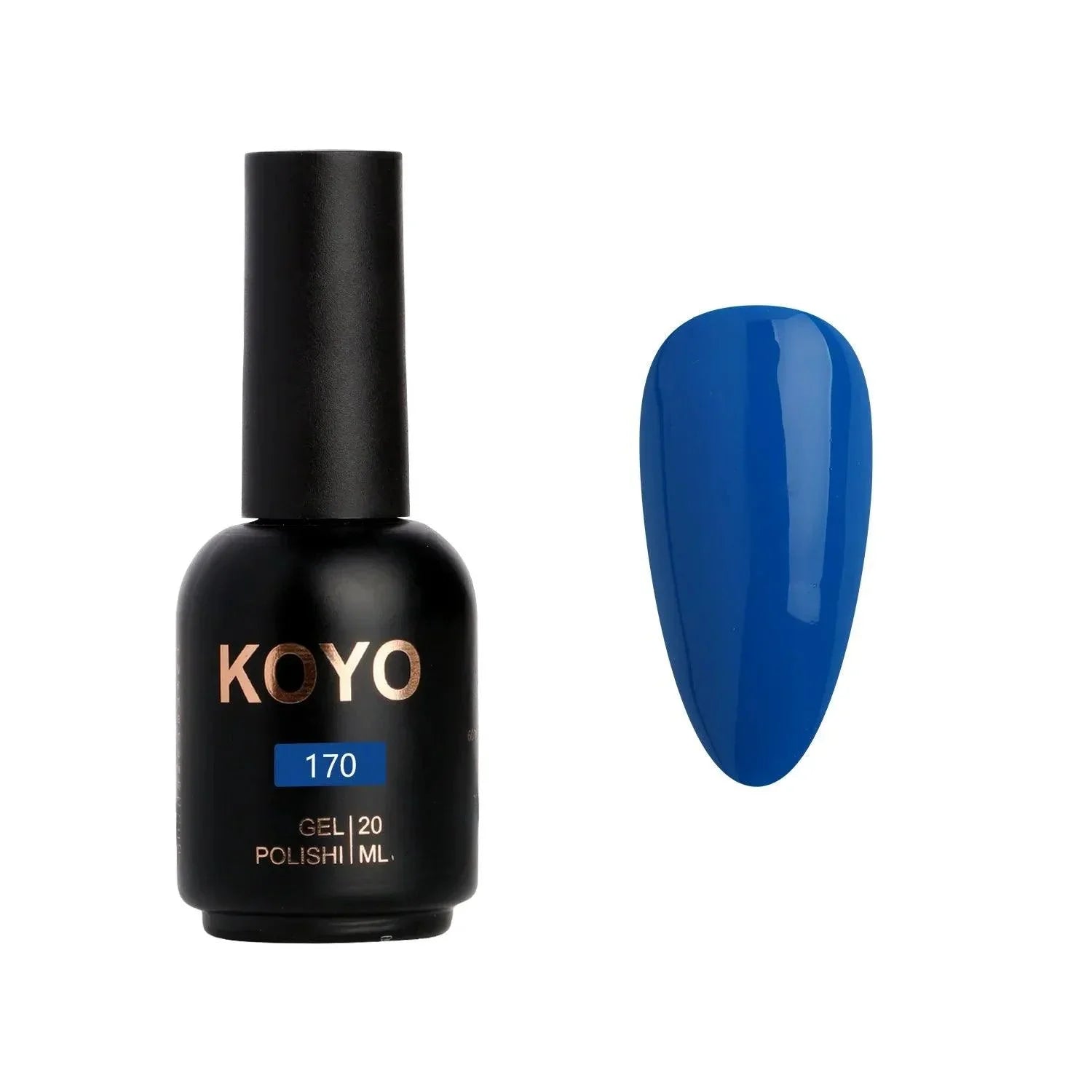 לק ג׳ל מקצועי גוון 170, 20 מ״ל | KOYO