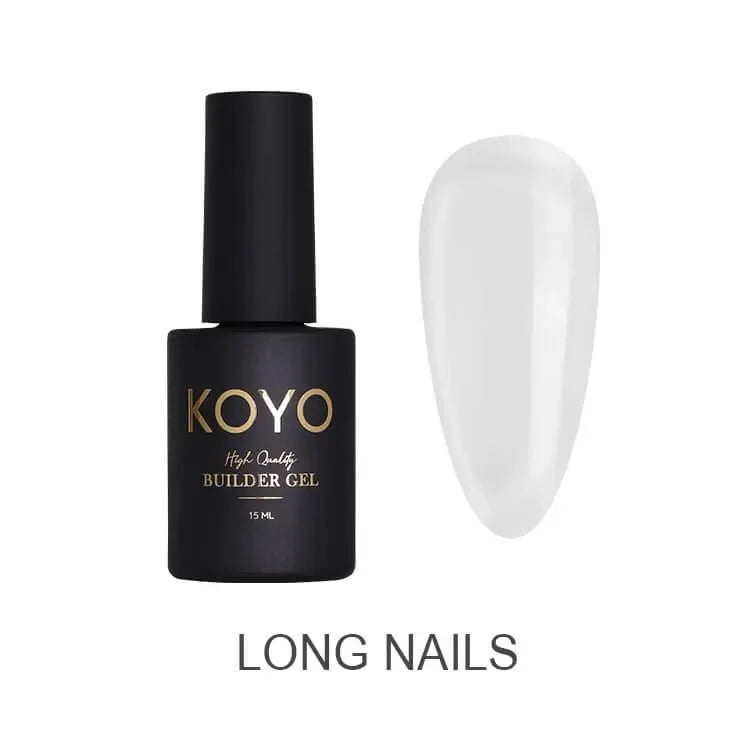 ג׳ל בנייה Long Nails, 15 מ״ל | KOYO