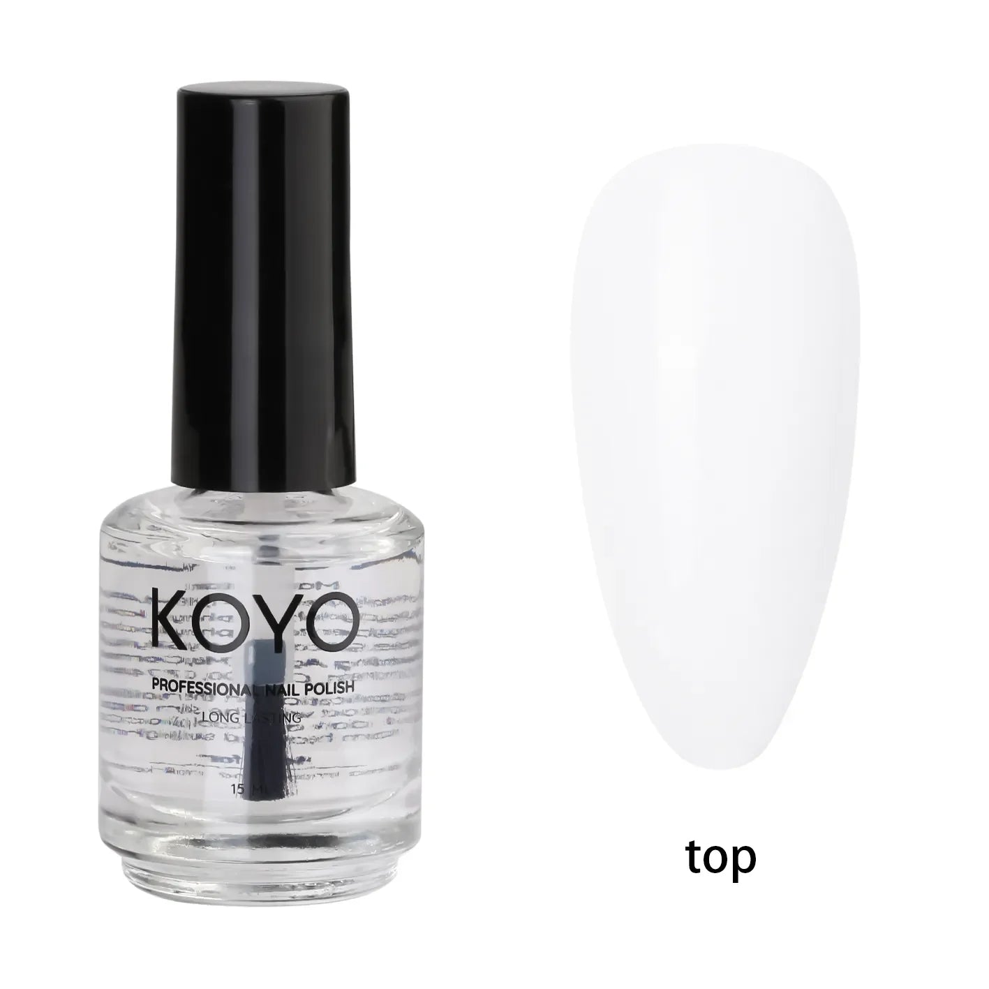 טופ ללק רגיל, 15 מ״ל | KOYO