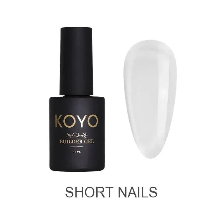 ג׳ל בנייה Short Nails, 15 מ״ל | KOYO