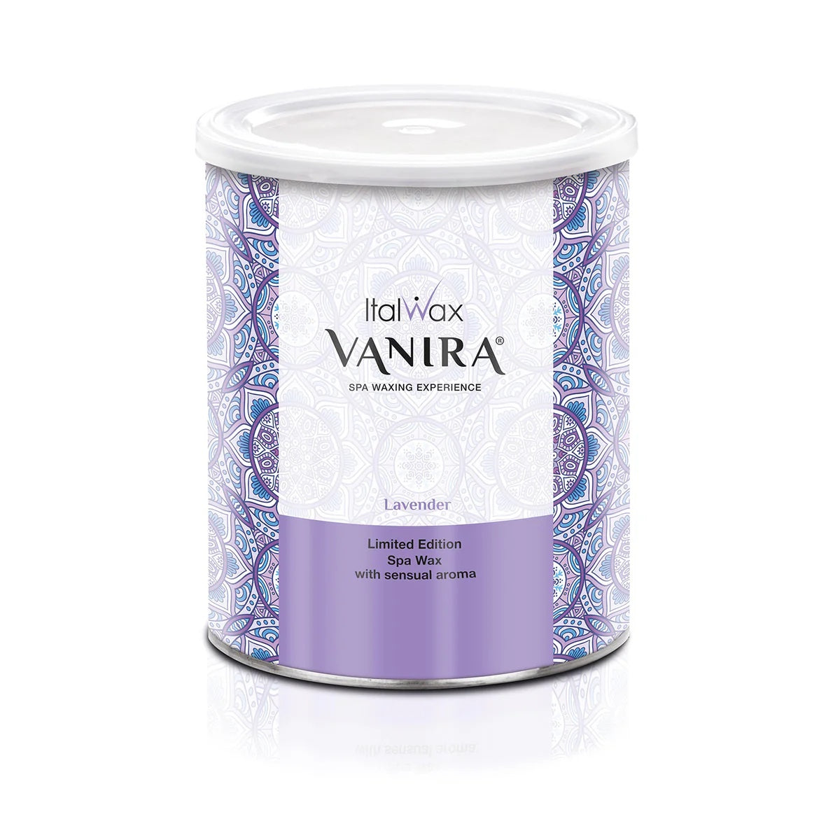 שעוות ספא ריח לבנדר להסרת שיער 800 גרם של ItalWax – פחית המוצר