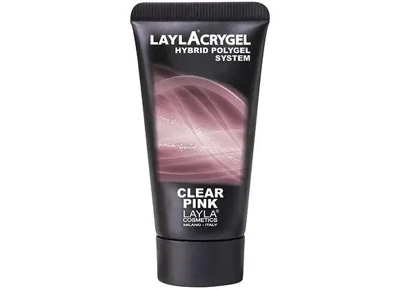 אקריג׳ל Clear Pink לבניית ציפורניים | Layla Milano