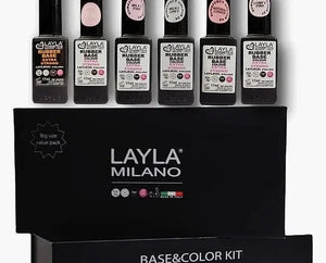 מארז 6 בסיסים ללקוחות רגישות 6 × 17 מ״ל | Layla Milano – תמונת מוצר 2
