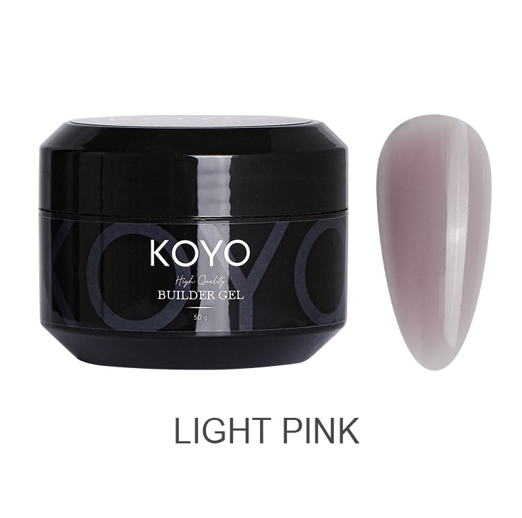 קויו - KOYO ג’ל בנייה 50 מ"ל Light Pink