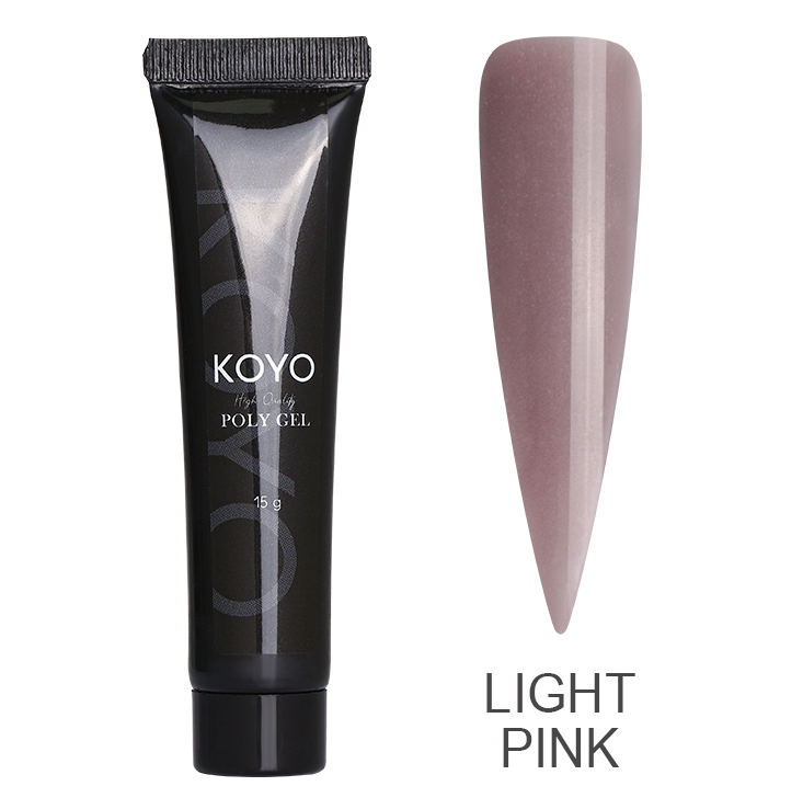 קויו - KOYO פוליג'ל 15 מ"ל Light Pink