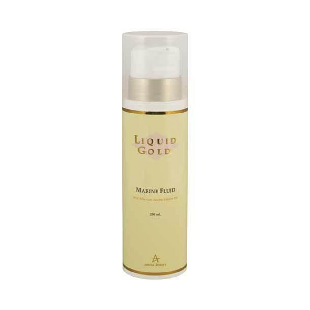 סרום לחות ימי Liquid Gold Marine Fluid ‏250 מ״ל | Anna Lotan – תמונת אריזת המוצר