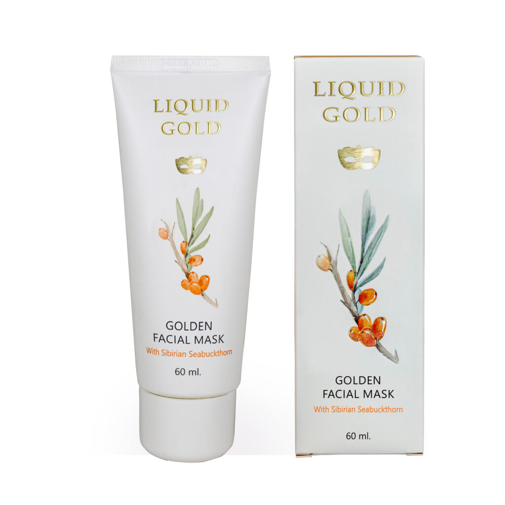 מסכת פנים מזינה Liquid Gold ‏60 מ״ל | Anna Lotan – תמונת אריזת המוצר