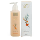 ג׳ל ניקוי מקציף עם אובליפיחה Liquid Gold ‏200 מ״ל | Anna Lotan – תמונת אריזת המוצר