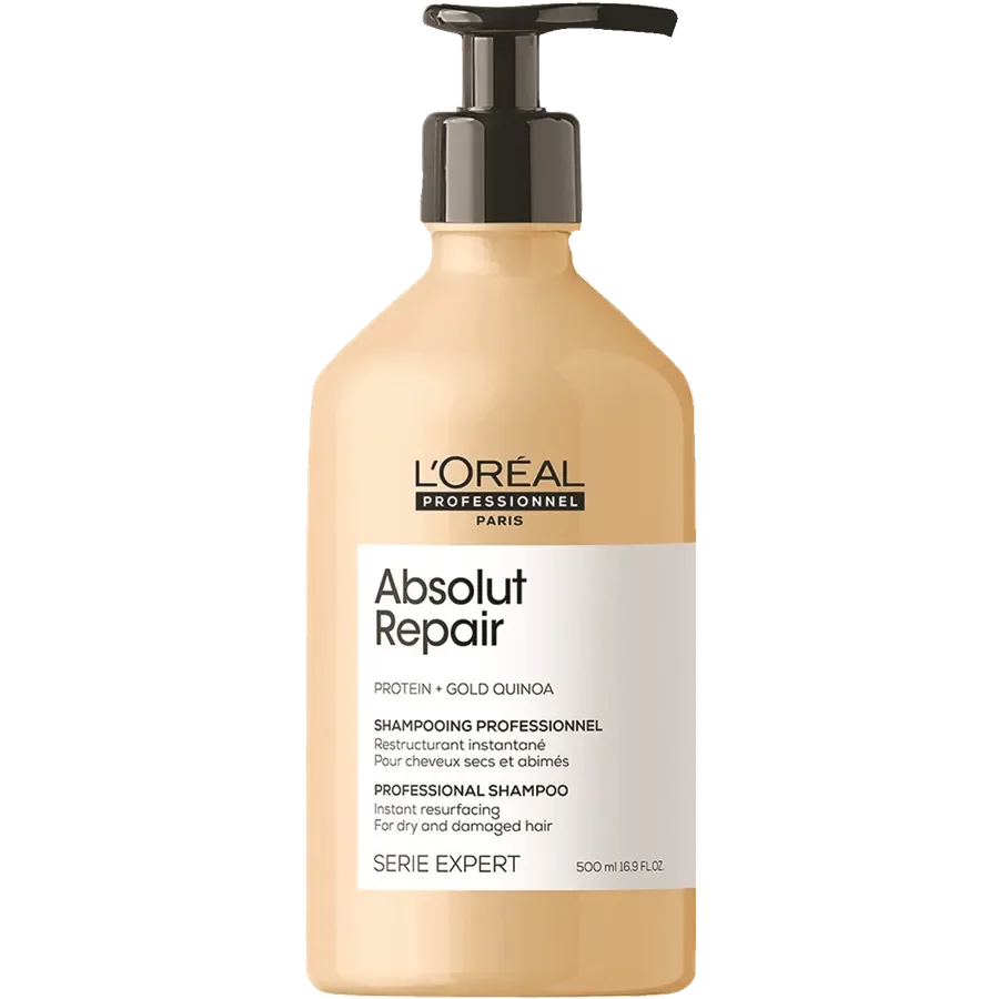 שמפו Absolut Repair Gold לשיער פגום 500 מ״ל | L'Oréal Professionnel – תמונת המוצר הראשית