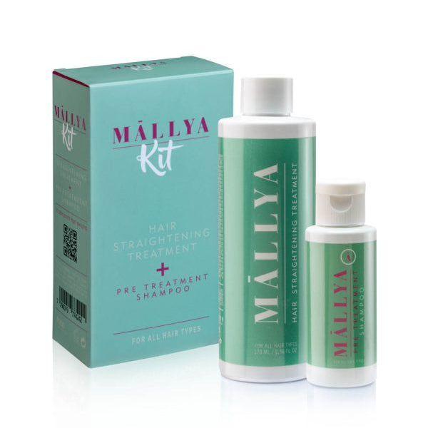החלקת שיער MALLYA לכל סוגי השיער 170 מ"ל