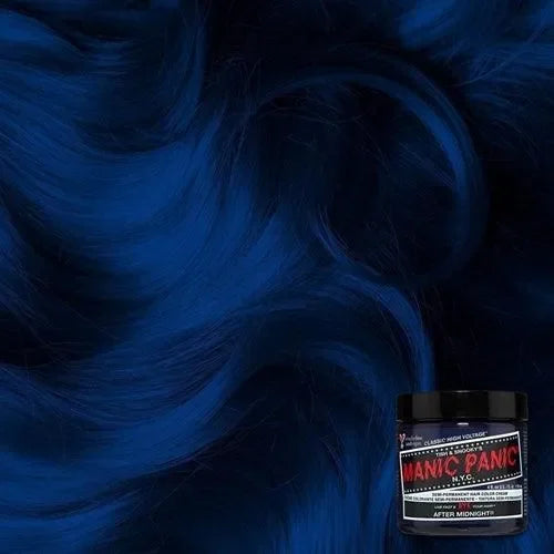 צבע שיער סמי־פרמננט Manic Panic בגוון After Midnight ‏118 מ״ל
