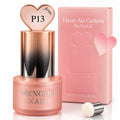 ג׳ל ציפורניים MENGHE NAIL Heart Air Cushion Pat Pat Gel בגוון P13 עם אפליקטור ספוג