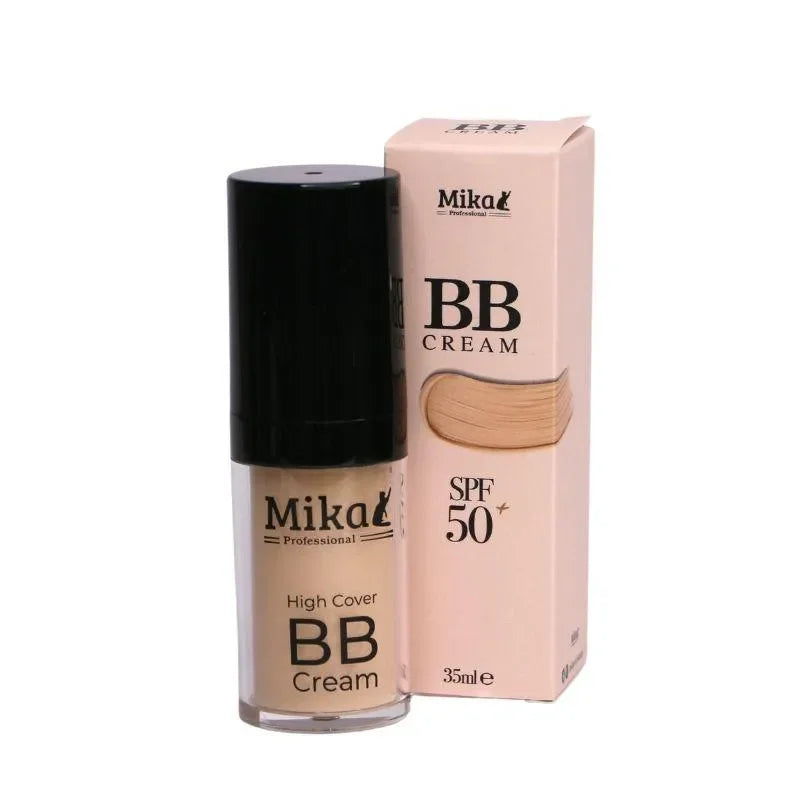 High Cover BB Cream לכיסוי מלא SPF 50 מבית Mika – תמונה 1
