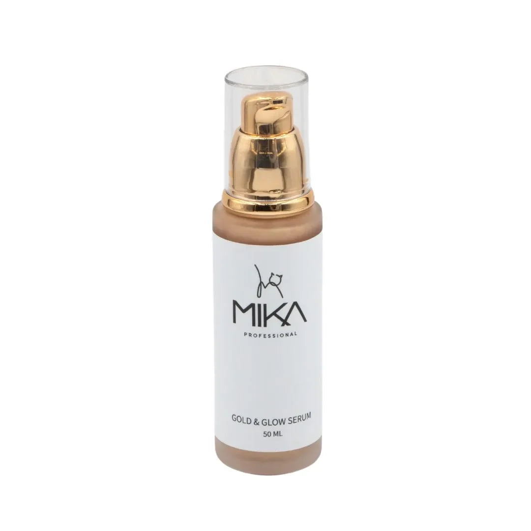 סרום זהב & גלואו 50 מ״ל מבית Mika – תמונה 1