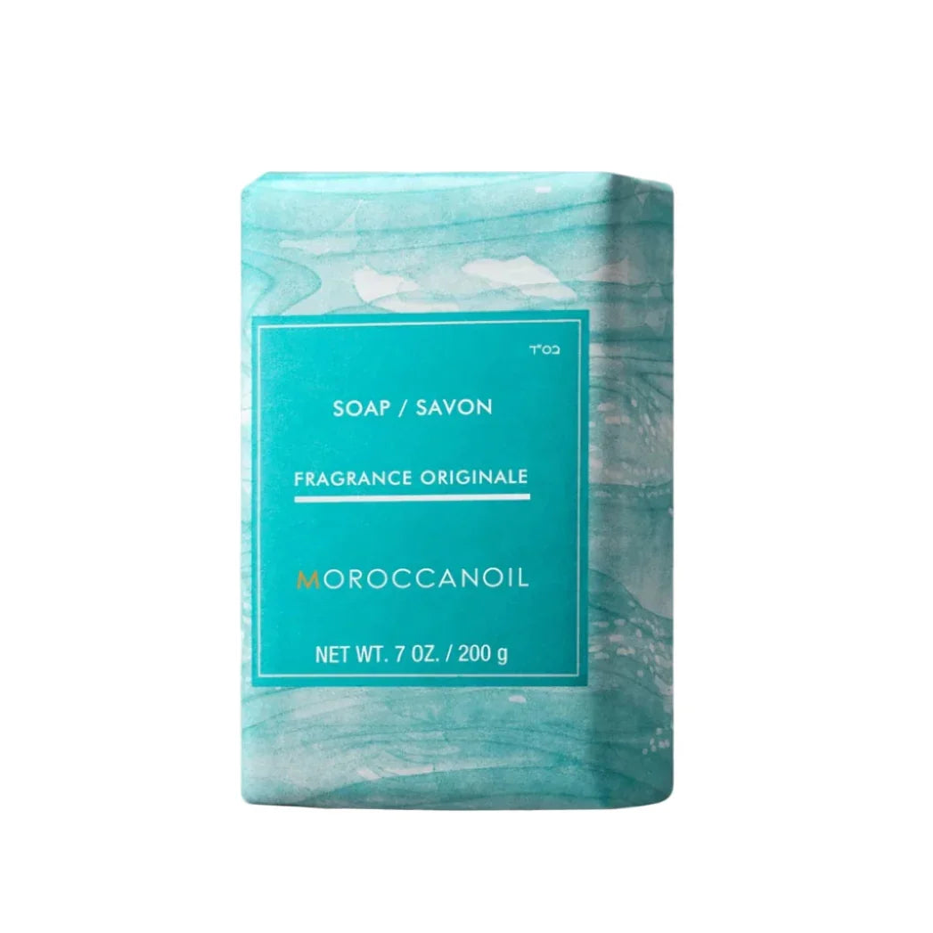 סבון רחצה מוצק Original – 200 גרם מבית Moroccanoil – תמונה 1