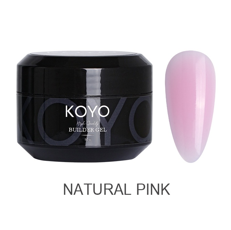 קויו - KOYO ג’ל בנייה 50 מ"ל Natural Pink