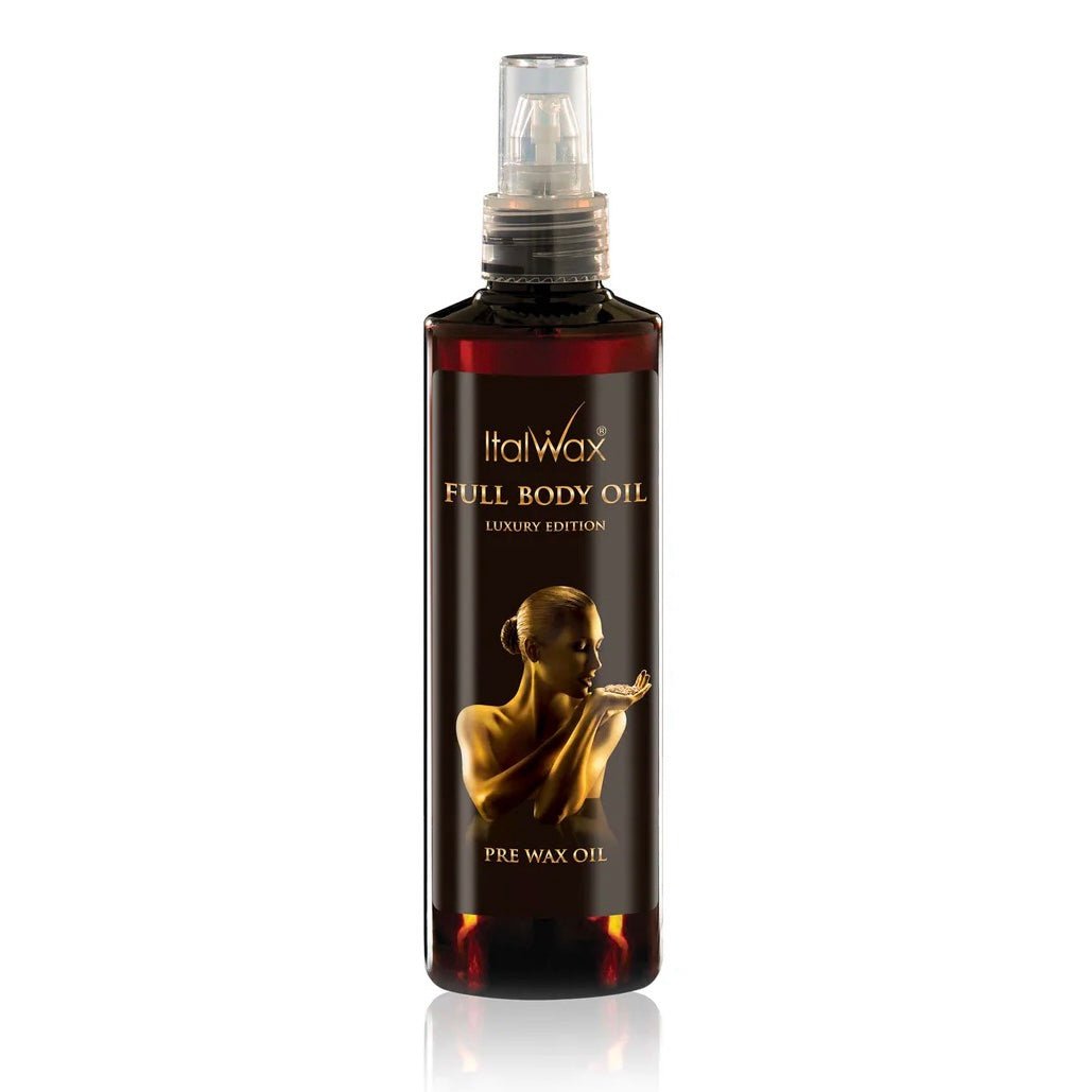 שמן טבעי לפני ואחרי שעווה לעור רגיש 250 מ״ל של ItalWax – אריזת המוצר