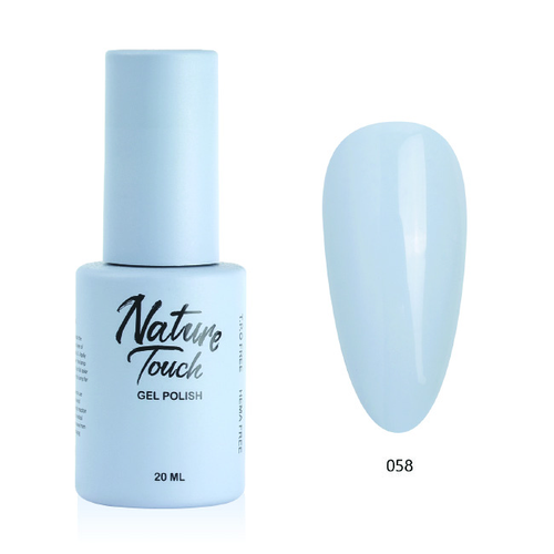 לק ג׳ל Nature Touch גוון 058 – 20 מ״ל | TPO FREE | HEMA FREE