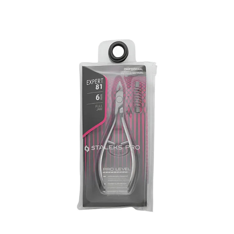 Staleks Professional cuticle nippers EXPERT 81 6 mm, יופילי