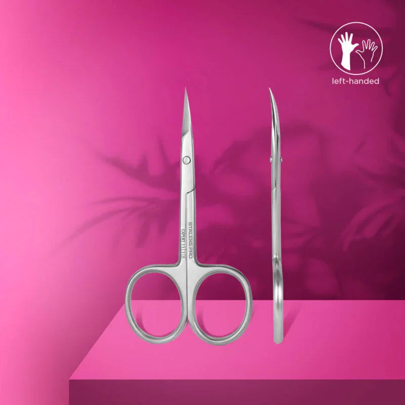 Staleks Professional cuticle scissors for left-handed users EXPERT 11 TYPE 1, יופילי