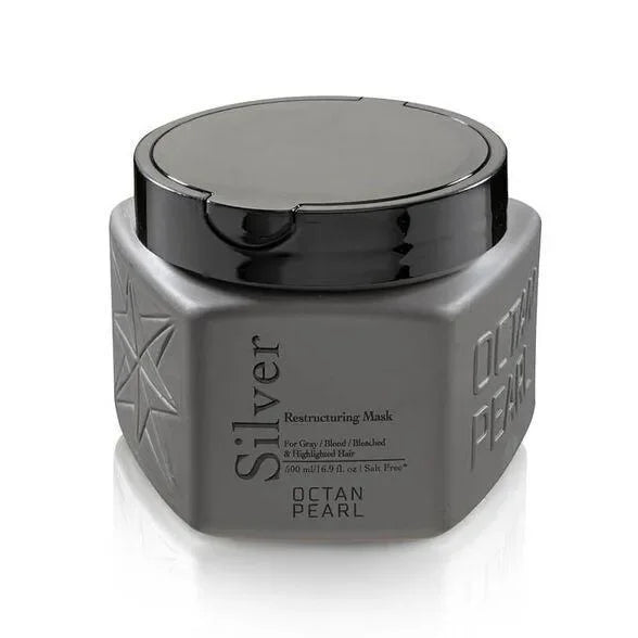 מסכת Silver לשיער בלונדיני ואפור 500 מ״ל | Octan Pearl – תמונת המוצר