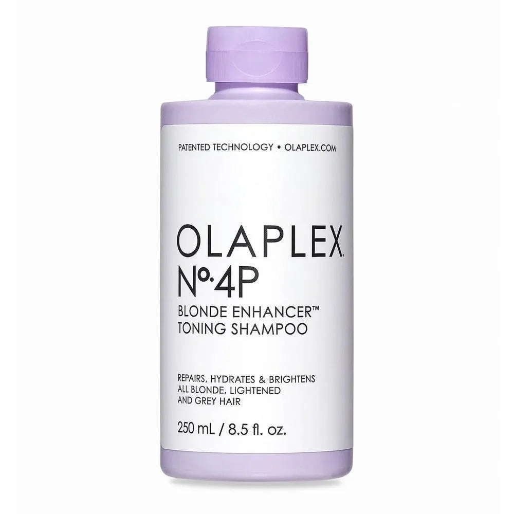 OLAPLEX No.4P Blonde Enhancer | שמפו סילבר לשיקום שיער בלונד ושיבה | Olaplex
