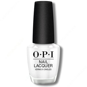 OPI Nail Lacquer לק ציפורניים Alpine Snow NLL00 | 15 מ״ל