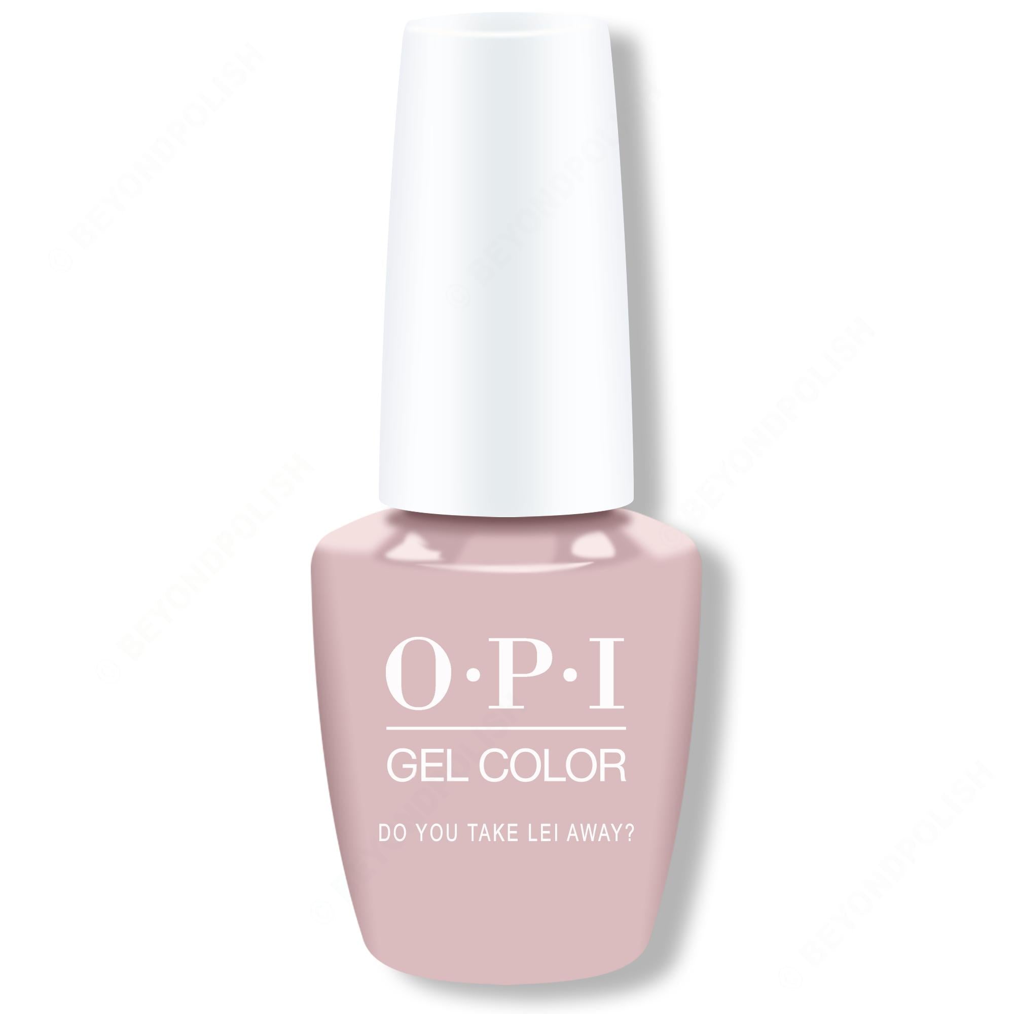 OPI GelColor לק ג׳ל Do You Take Lei Away GCH67 | 15 מ״ל