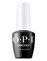 OPI GelColor לק ג׳ל Lady In Black GCT02-EU | 15 מ״ל