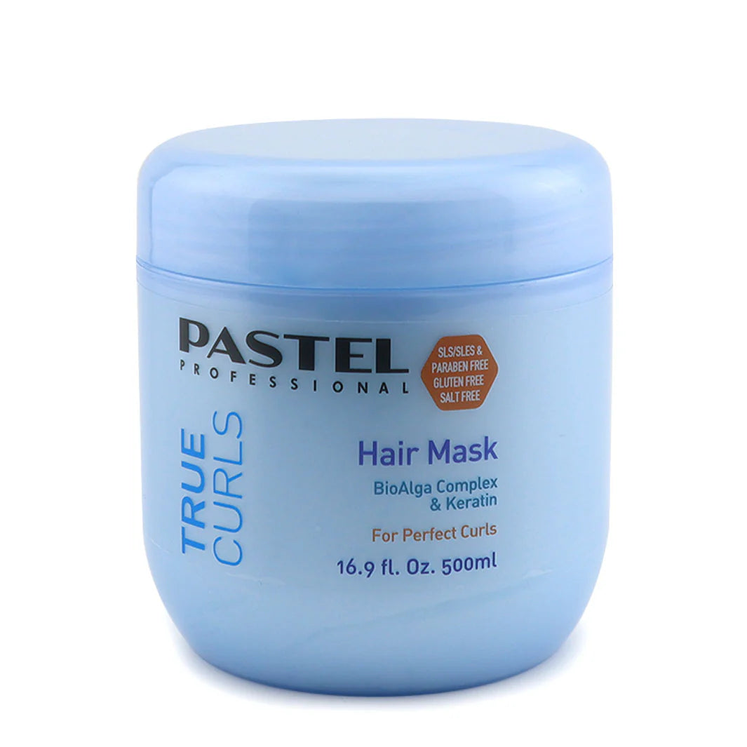 פסטל מסכת קרטין לשיער מתולתל 500 מ"ל, יופילי