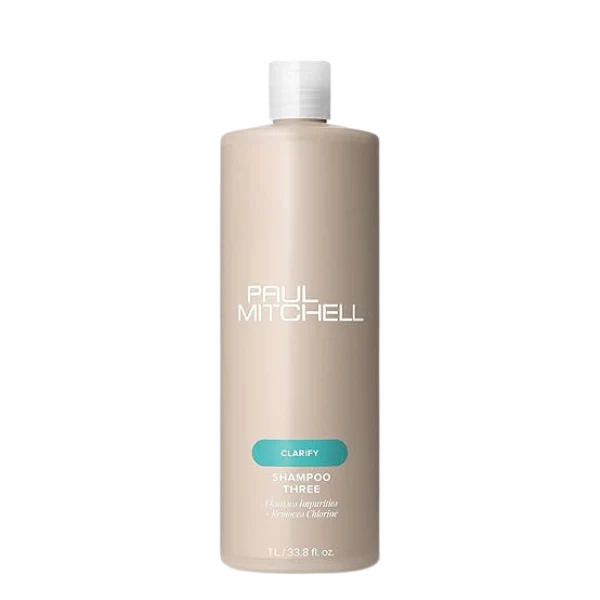 שמפו Shampoo Three לניקוי עמוק והסרת כלור 1000 מ״ל | Paul Mitchell – תמונת המוצר הראשית