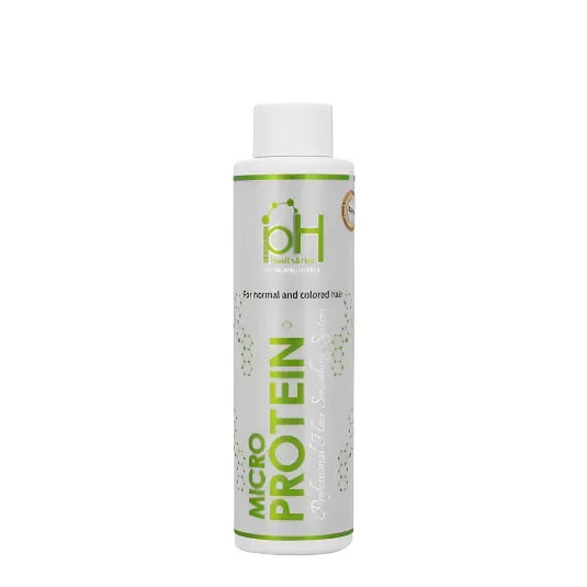 החלקת Micro Protein לשיער טבעי וצבוע טון 1–7, 130 מ״ל | pH Protein Lab