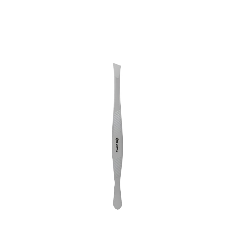 Staleks Eyebrow tweezers CLASSIC 10 TYPE 3 (wide beveled), יופילי