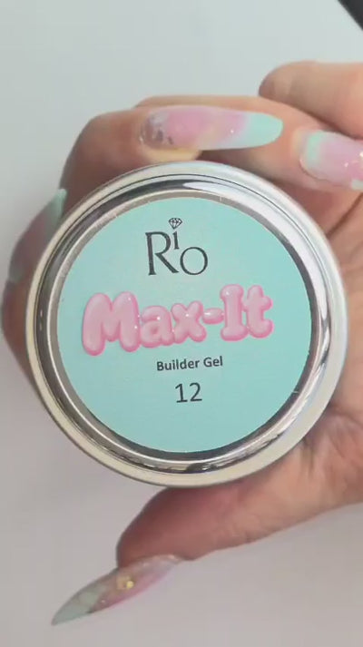 MAX-IT Builder Gel RIO גוון 03 – סרטון