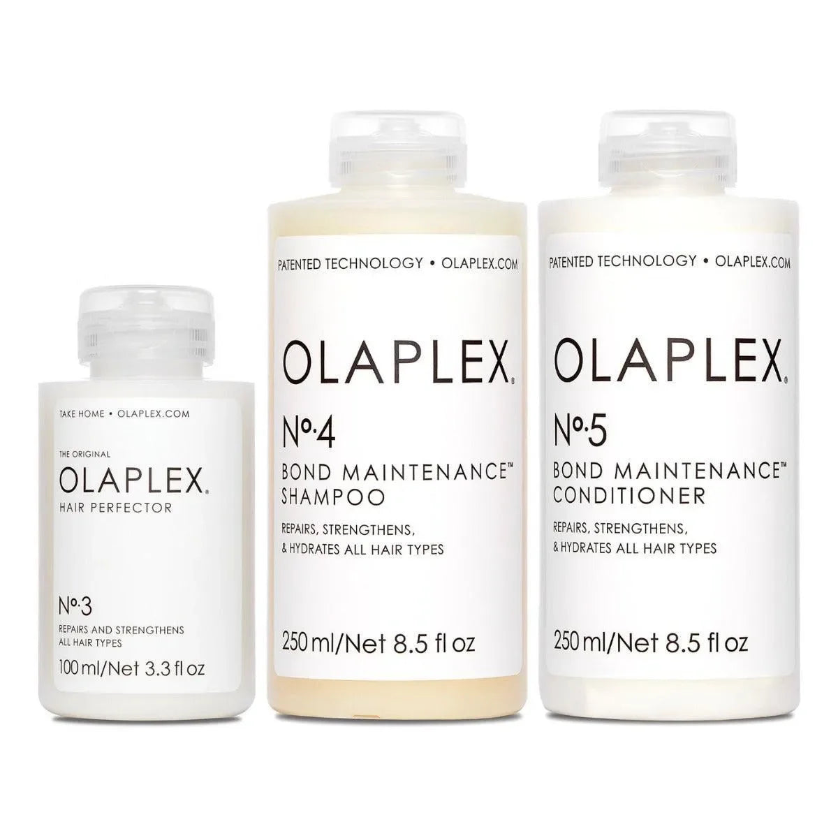 מארז מקצועי לשיקום השיער מס׳ 3+4+5 | Olaplex – תמונת המוצר הראשית