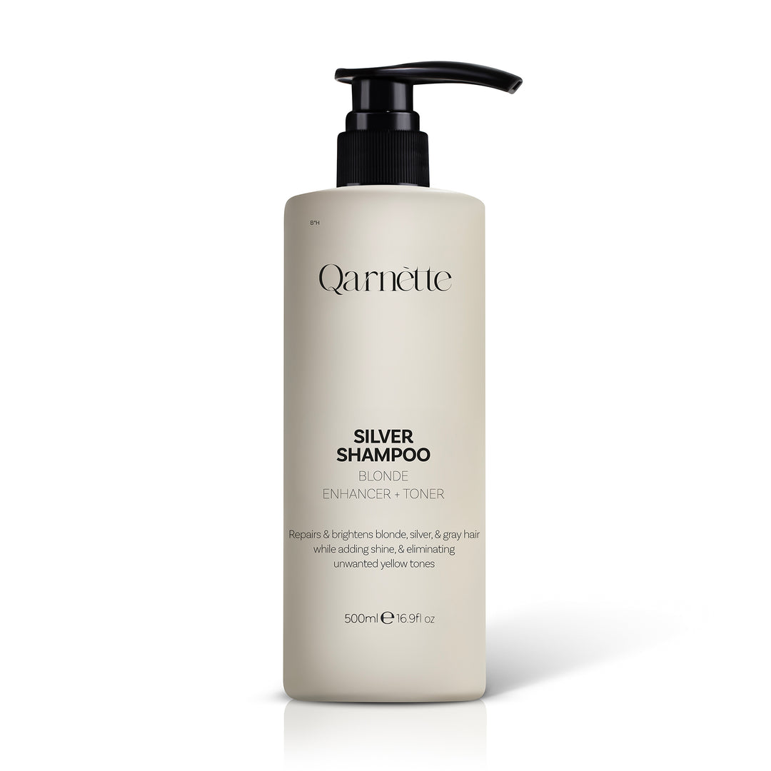 Серебряный шампунь 500 мл - QARNETTE