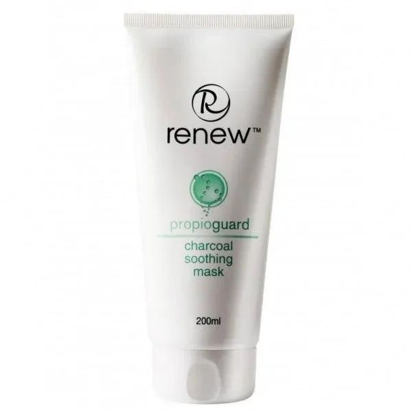 אריזת מסכת פחם מרגיעה Propioguard לעור שמן 200 מ״ל | Renew Cosmetics