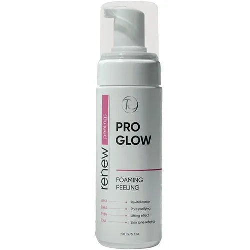 רניו קוסמטיקה פילינג קצף רב-חומצי Pro Glow 150 מ"ל