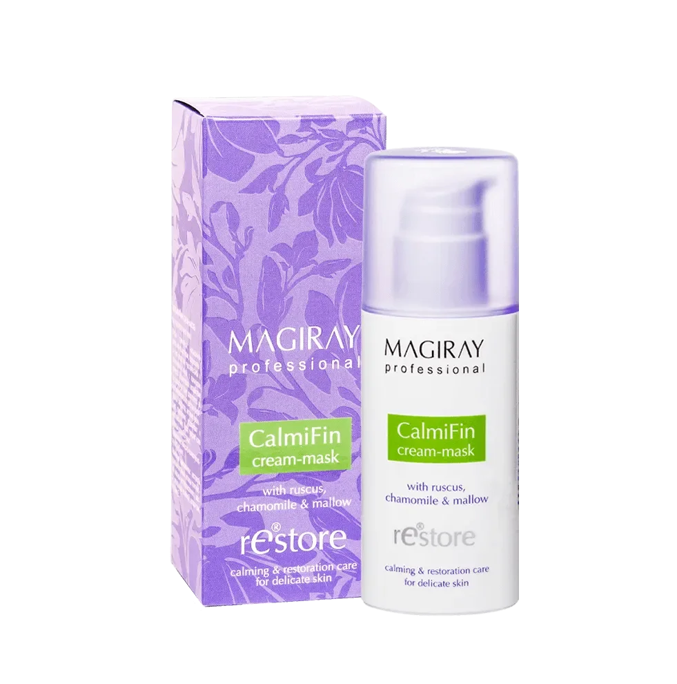 מסכת קרם מרגיעה Calmifin Restore לעור קופרוזי 50 מ״ל | Magiray – תמונת אריזת המוצר