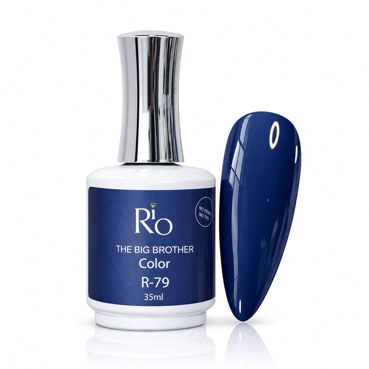 ביג ברדר ג׳ל לק R79 35 מ״ל RIO על רקע לבן