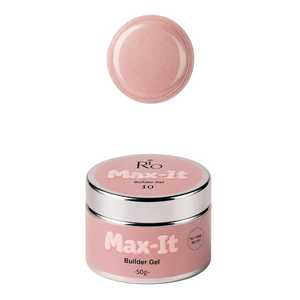 MAX-IT Builder Gel מבית RIO | ג׳ל בנייה מקצועי 50 גרם – ללא HEMA וללא TPO